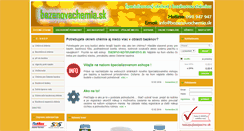 Desktop Screenshot of bazenovachemia.sk